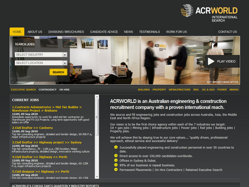 ACR World Website