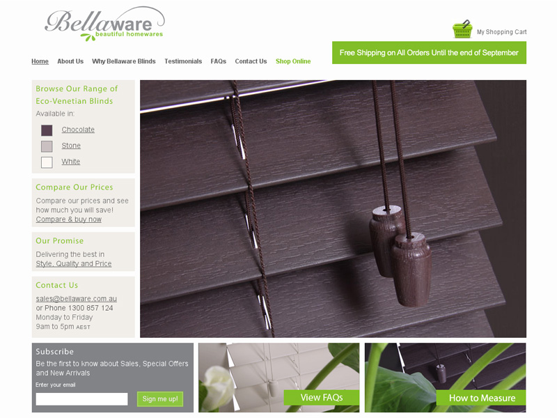 Bellaware Homewares - Online Store