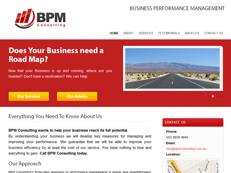 BPM Consulting - Business Performance Management