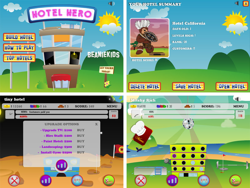 Hotel Hero Flash Game
