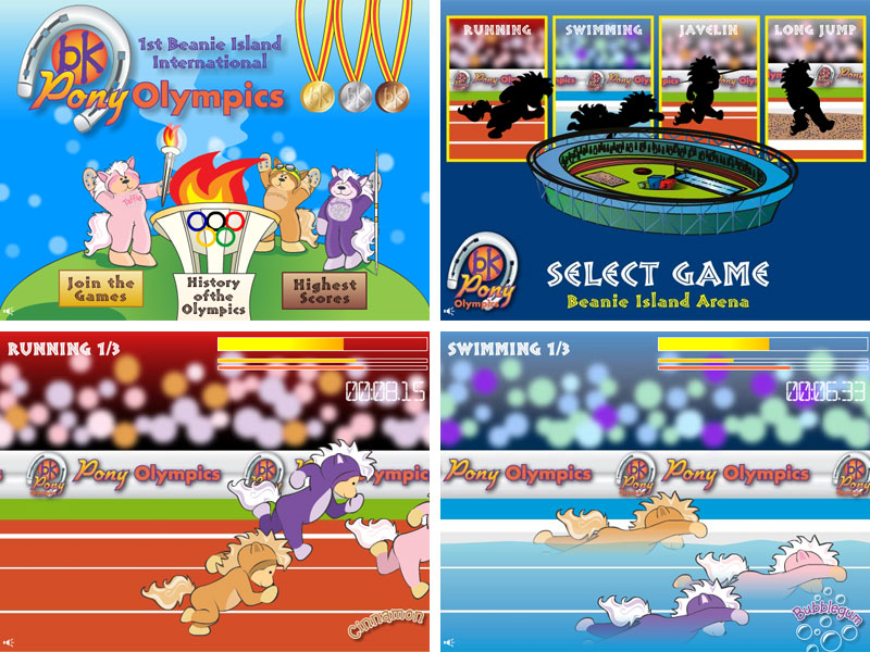 Pony Olympic Games Flash Game